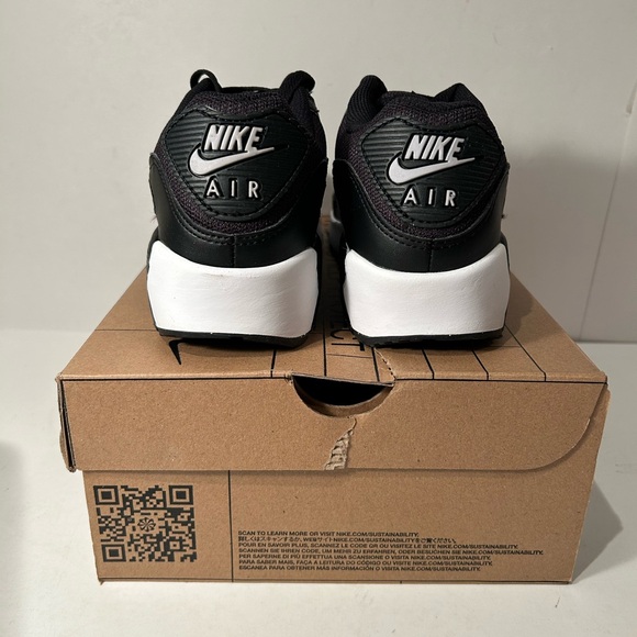 Nike Air Max 90 Black Royal Blue - Picture 4 of 5